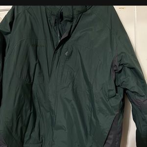 Men’s snow jacket and snow pants